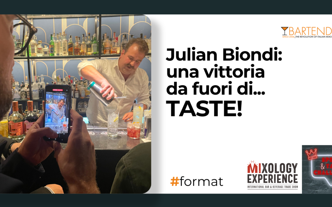 Julian Biondi: una vittoria da fuori di… TASTE!